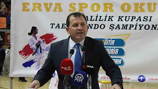 Erva Spor Okulları 2. Valilik Kupası Taekwondo Şampiyonası yapıldı