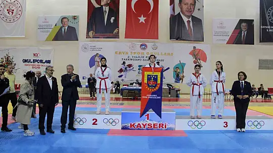 Erva Spor Okulları 2. Valilik Kupası Taekwondo Şampiyonası yapıldı