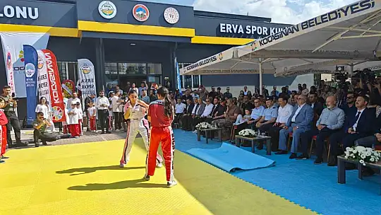 ERVA Spor Okulları'nın 56.'sı açıldı