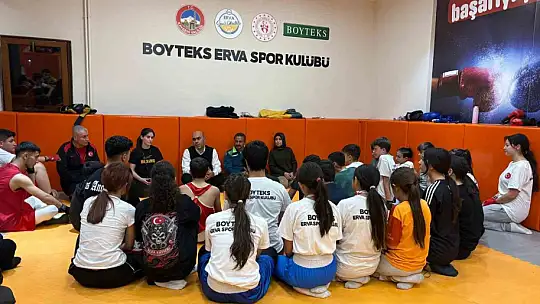 ERVA sporcularına değerler eğitimi