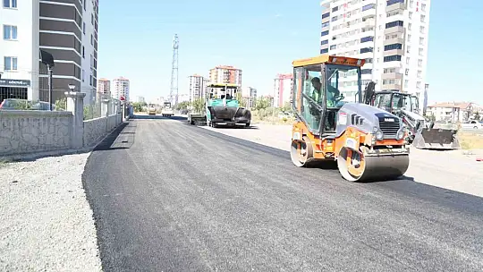 Esentepe mahallesinde asfalt çalışması yapıldı