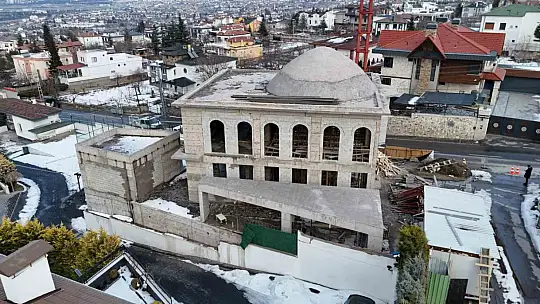 Eski Aynalı Cami yeniden inşa ediliyor