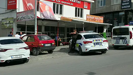 Esnaf tartışması kanlı bitti: 1 ağır yaralı