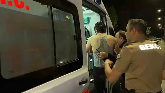 Evinde bıçakla kendine zarar veren şahsın hayatını polisin telefon detayı kurtardı