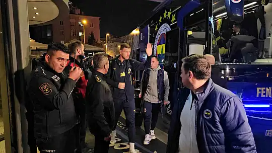 Fenerbahçe kafilesi Kayseri'de