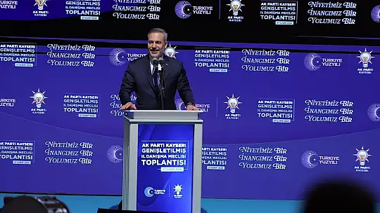 Fidan'dan Büyükkılıç'a hizmet övgüsü: 'Başkanımızın ortaya koyduğu vizyon ve hizmet ger türlü takdirin üstünde'