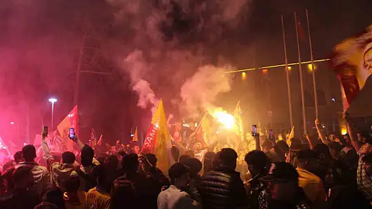 Galatasaray'ın şampiyonluğu Kayseri'de coşkuyla kutlandı