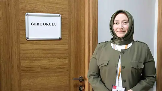 Gebe okullarında anne adaylarına 'süreç' eğitimi