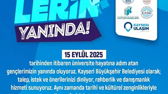 Genç Dostu Şehir, büyükşehir ile öğrencileri kucaklıyor