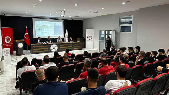 Genç Erkekler Türkiye Şampiyonası Finalleri teknik toplantısı yapıldı