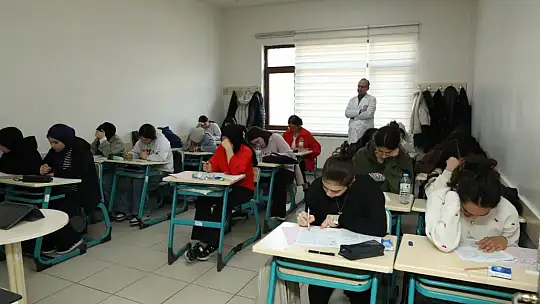 Genç KAYMEK'te TYT ve LGS deneme heyecanı