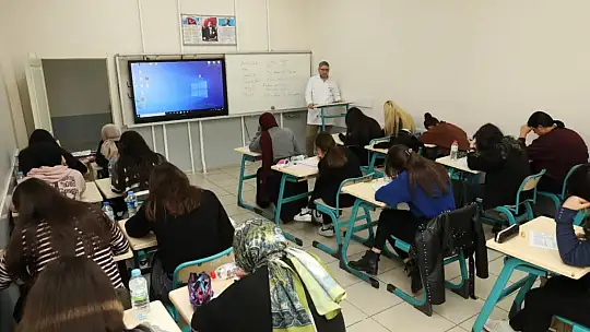 Genç KAYMEK'te TYT ve LGS deneme heyecanı