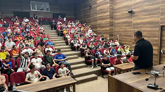 Genç KAYMEK'ten dron eğitimi