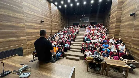 Genç KAYMEK'ten dron eğitimi
