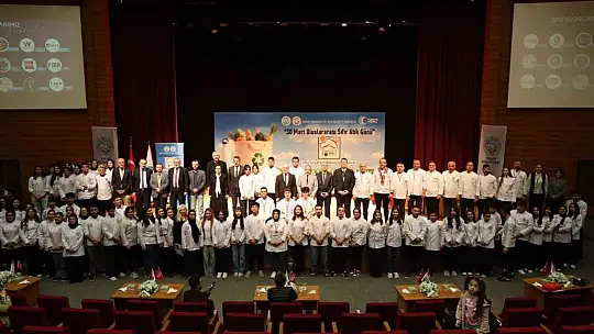 Genç şef adayları ödüllerini aldı