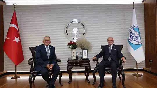 Genel Başkan Vekili Elitaş ve Bakan Yardımcısı Boyraz'dan Başkan Büyükkılıç'a ziyaret