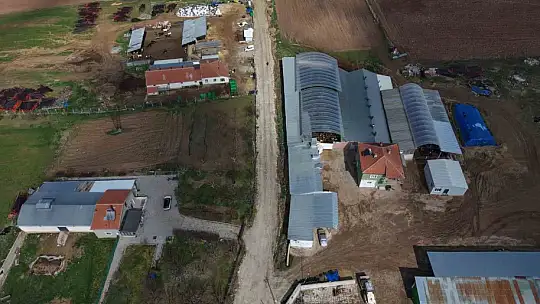 Gergeme Mahallesi'nde yol yapım çalışmaları sürüyor