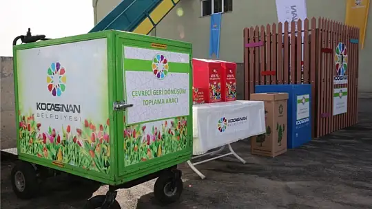 Geri dönüşümde Türkiye birincisi olan Kocasinan, 92 bin ağacın kesilmesini önledi