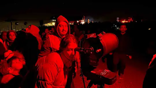 Gökyüzü tutkunları, meteor yağmurunu Kayseri'nin zirvesinde izledi