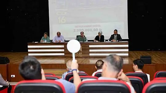 Hacılar Belediyesi'nden yeni yatırım fırsatları
