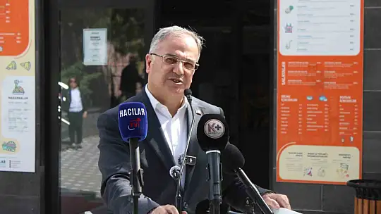 Hacılar'da bayramlaşma programı düzenlendi