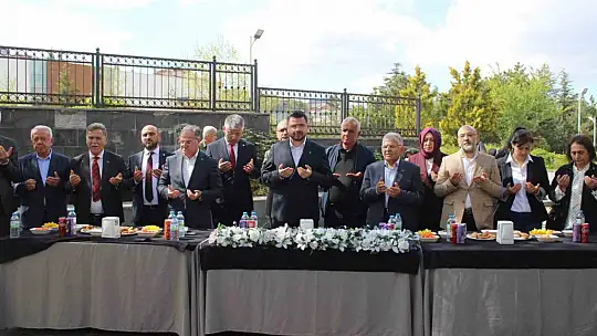 Hacılar'da bayramlaşma programı düzenlendi