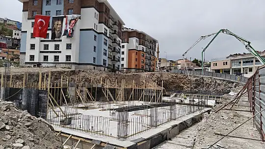 Hacılar'da konut ve ticaret merkezi temel atma töreni yapıldı