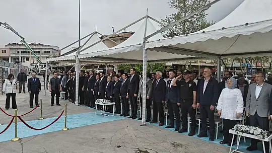 Hacılar'da konut ve ticaret merkezi temel atma töreni yapıldı