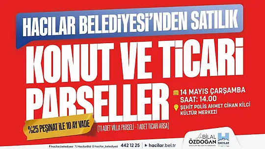 Hacılar'da yatırım fırsatları için nefesler tutuldu