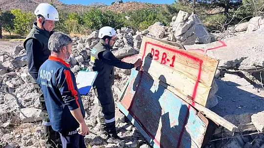 Hacılar'dan deprem tatbikatında örnek performans