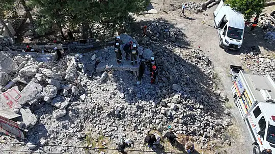 Hacılar'dan deprem tatbikatında örnek performans