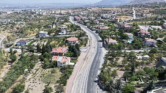 Hacılar Kayseri Caddesi'nde ilk etap trafiğe açıldı