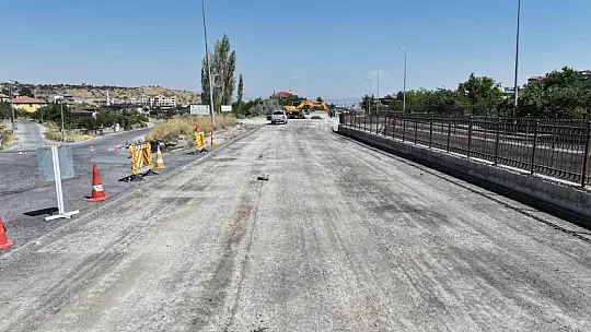 Hacılar Kayseri Caddesi'nde ilk etap trafiğe açıldı