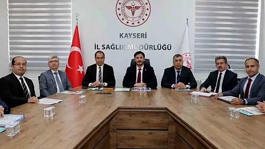 Halk Sağlığı Bölge Değerlendirme Toplantısı Kayseri'de gerçekleştirildi