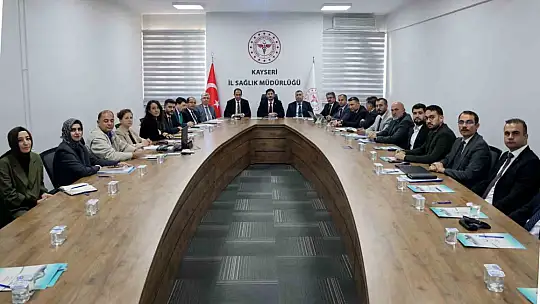 Halk Sağlığı Bölge Değerlendirme Toplantısı Kayseri'de gerçekleştirildi