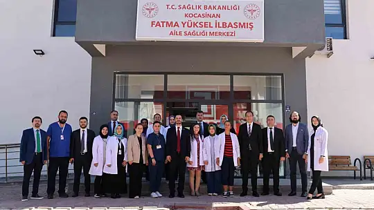 Halk Sağlığı Genel Müdürü Demirkol, Kayseri'de sağlık tesislerini ziyaret etti