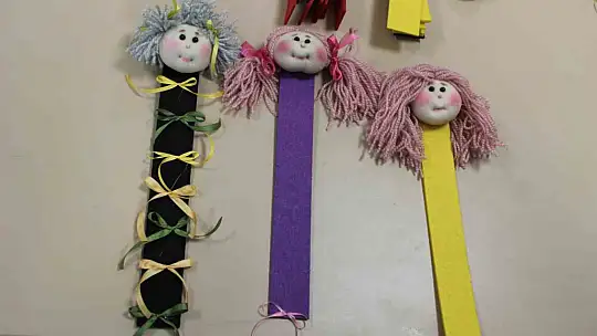 Hasta yakını kadınlar el işleri ile moral buluyor