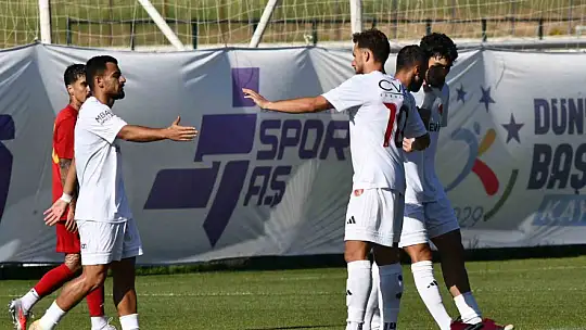 Hazırlık maçı: Kayserispor: 2 - Ümraniyespor: 1