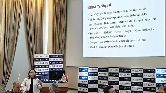 Hekimlere yönelik 'KKKA' bilgilendirme toplantısı
