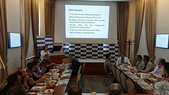 Hekimlere yönelik 'KKKA' bilgilendirme toplantısı