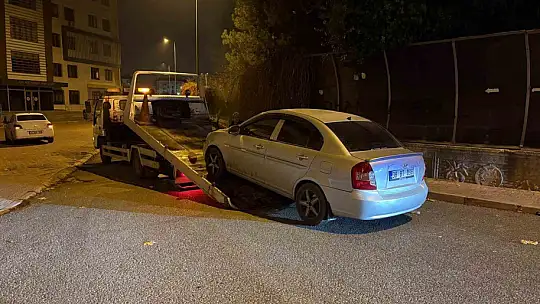 Her yolu denedi ama polisten kaçamadı