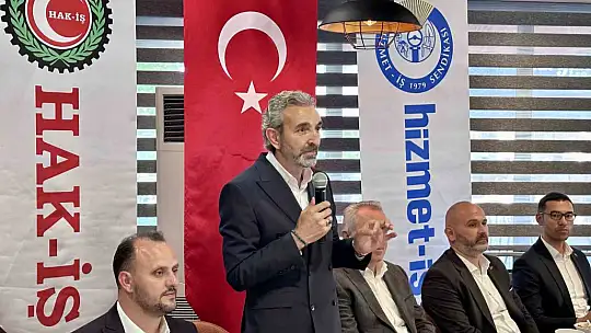 HİZMET-İŞ Genel Başkan Vekili Özdemir, Kayseri'de Temsilciler Meclisi Toplantısı'na katıldı