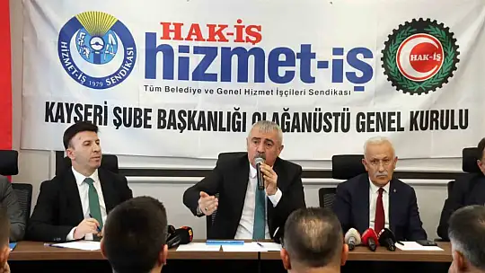 Hizmet-İş Sendikası'nda gergin olağanüstü kurul