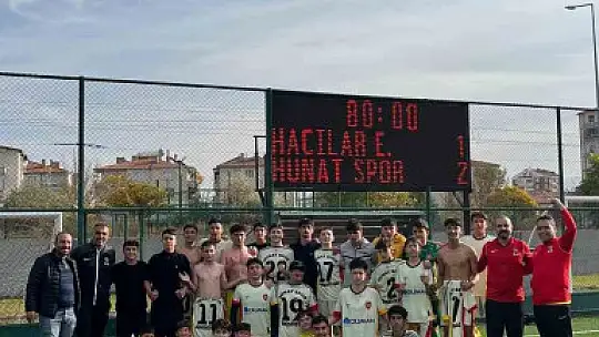 Hunatspor U16 Play-Off'ta