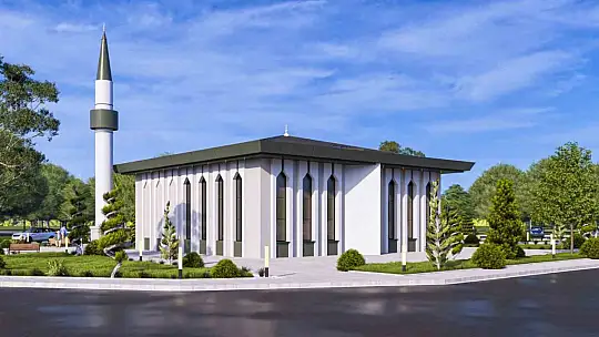 Hüseyin Özal Cami yaz sonunda ibadete açılacak