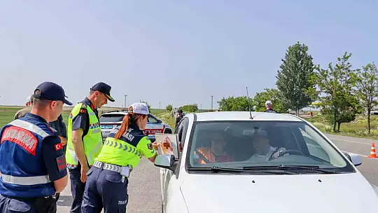 İl Jandarma Komutanlığı Dedebağı, yol denetimlerine katıldı