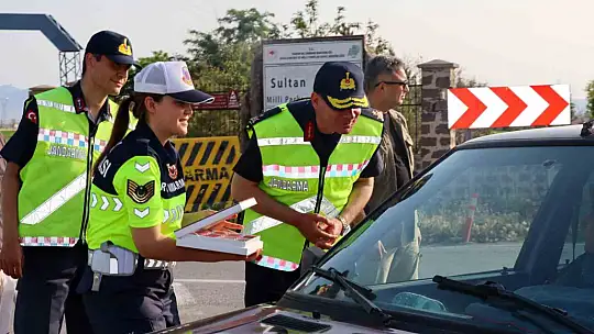 İl Jandarma Komutanlığı Dedebağı, yol denetimlerine katıldı