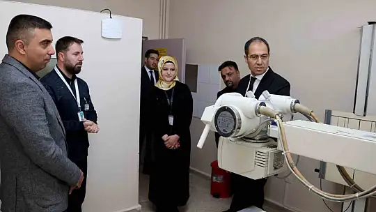 İl Sağlık Müdürü Dr. Erşan Özvatan'daki sağlık hizmetlerini yerinde değerlendirdi