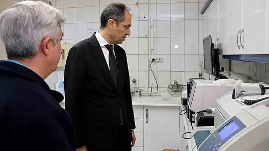 İl Sağlık Müdürü Dr. Erşan Özvatan'daki sağlık hizmetlerini yerinde değerlendirdi