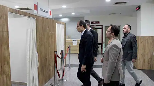 İl Sağlık Müdürü Erşan'dan Kayseri Devlet Hastanesi'nde inceleme